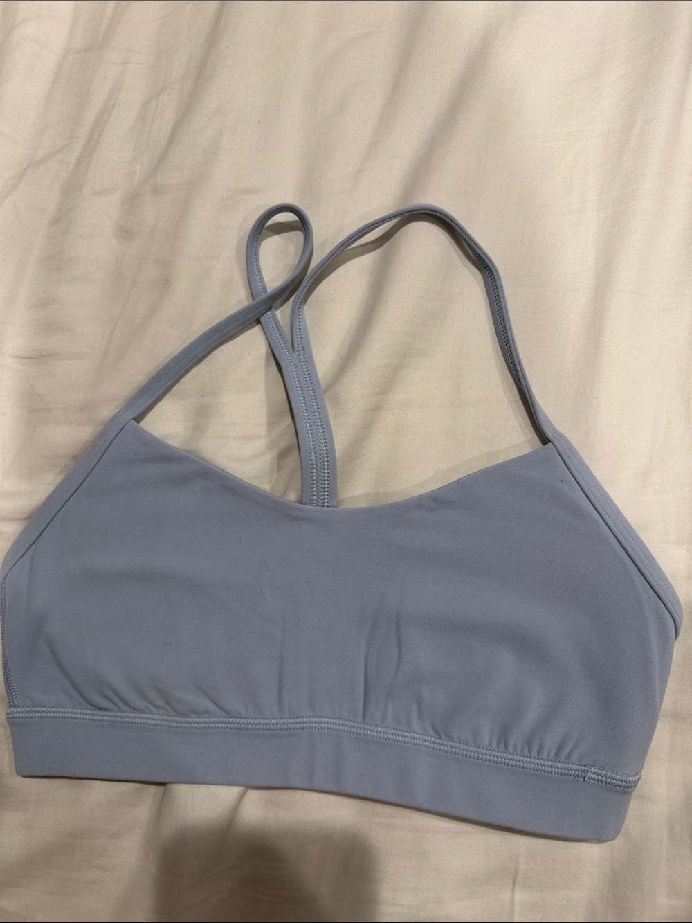 lululemon athletica Light Blue Cross-Back Sports Bra